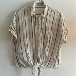 Madewell SS Striped Shirt Size S